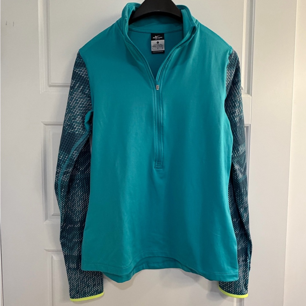 Womens Nike Pro Dri-FIT half-zip